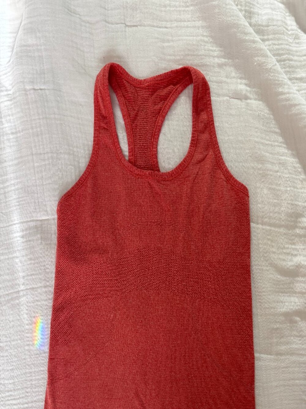 Lululemon Swiftly Tech Racerback Tank - Coral - Size 6 - Like New